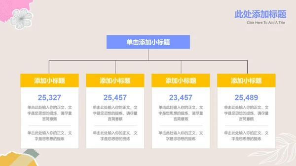 米色拼贴风总结汇报PPT演示模板