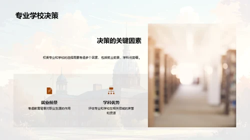 定位未来：大学与专业选择