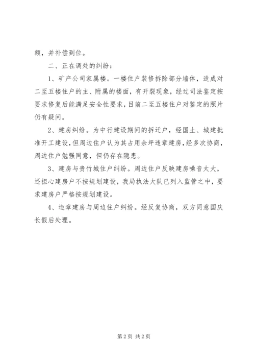 城建局矛盾纠纷排查调处汇报 (3).docx