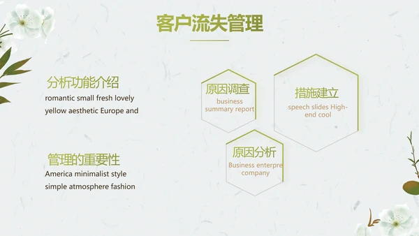 简约护肤品产品介绍工作总结动态PPT模板