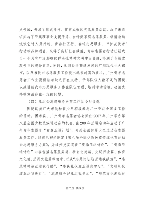 团市委工作情况汇报.docx