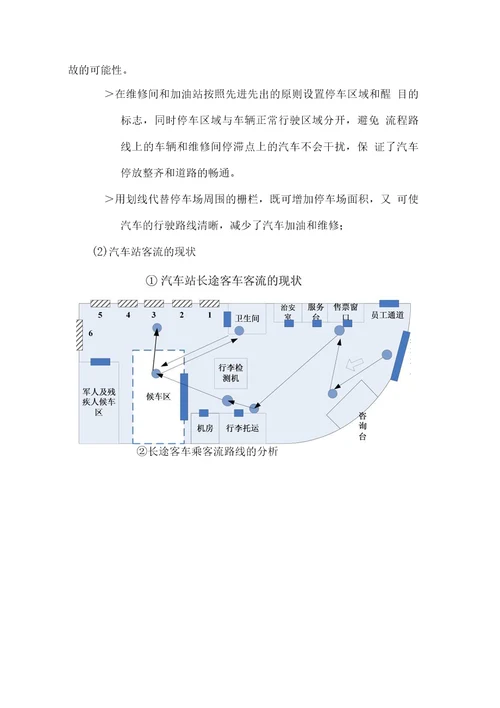 案例3汽车站设施规划与客流流程分析改进