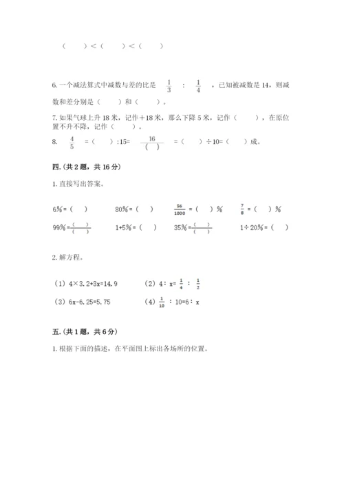 苏教版数学六年级下册试题期末模拟检测卷精华版.docx