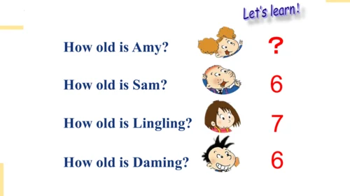 Module 9 Unit 1 How old are you 课件(共25张PPT)