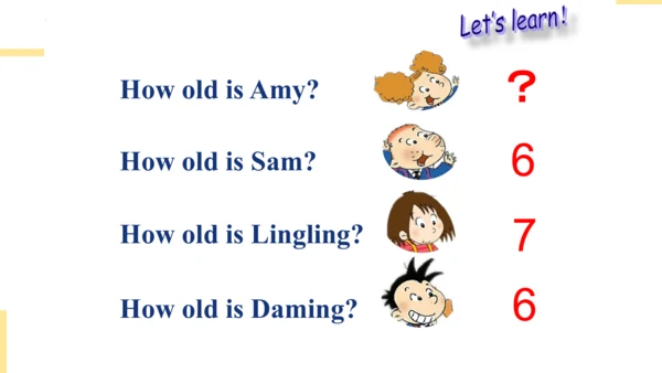 Module 9 Unit 1 How old are you 课件(共25张PPT)