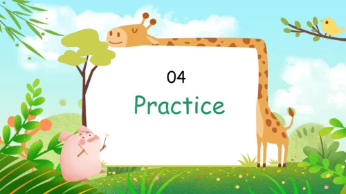 Unit 4 We love animals A Let’s talk & Let’s play 同