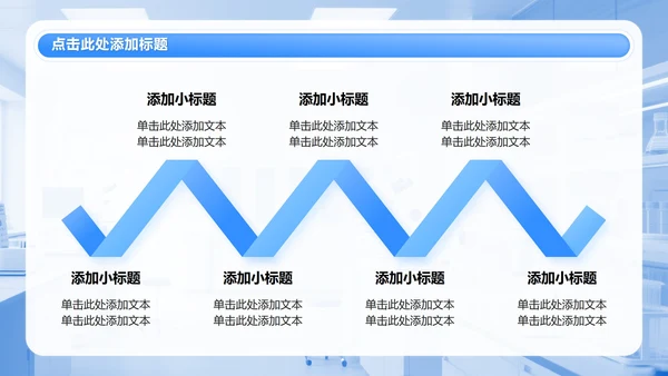 蓝色商务风医院病理分析复盘汇报PPT模板