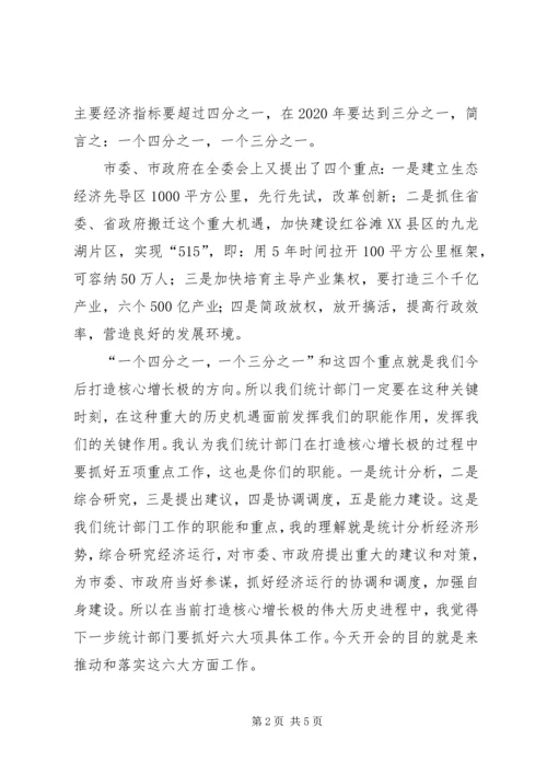 副市长在统计调研会发言.docx