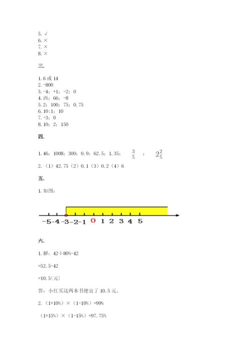 苏教版数学小升初模拟试卷带答案ab卷.docx