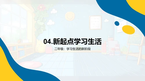 二年级学习指导PPT模板