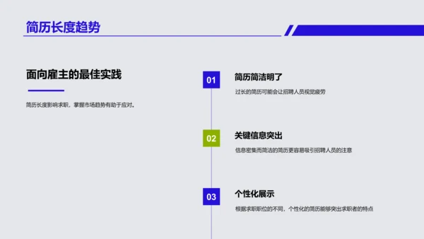 蓝色简约创意求职竞聘简历PPT模板