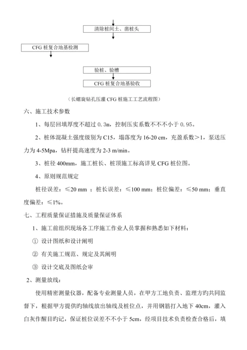 地基处理关键工程综合施工组织设计模板.docx