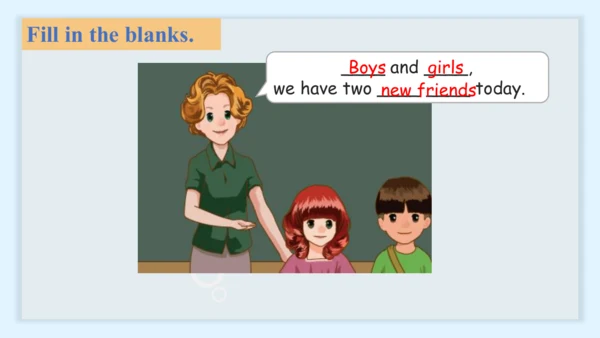 Unit 1 Welcome back to school! A  Let’s talk & Let