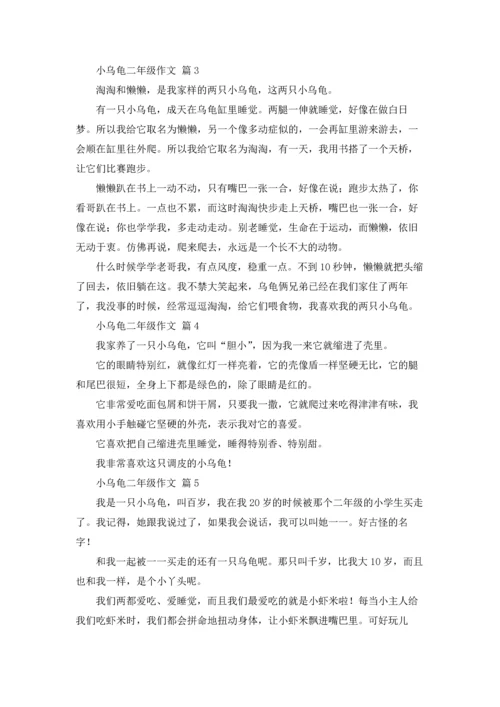 有关小乌龟二年级作文锦集五篇.docx