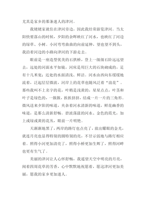 美丽的天津作文500字.docx