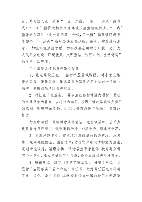 社区环境整治实施方案.docx