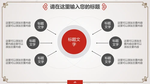 传统文化国学经典中国风通用PPT模板