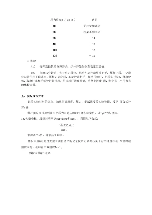 精品塑料流变成型原理实验指导书
