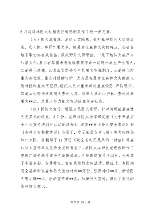 县森林防火工作会议讲话.docx