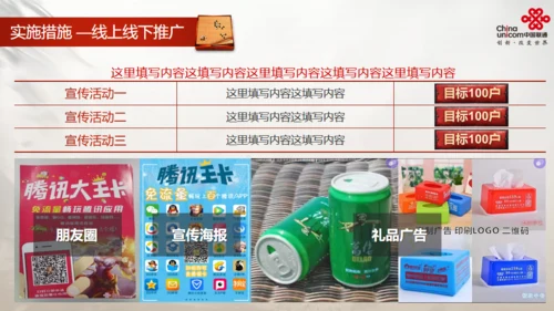 通讯运营商活动策划方案通用PPT模版