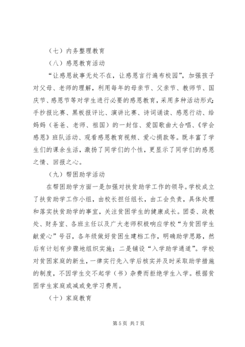 学校开展创建“六好关工委”活动的自查报告.docx