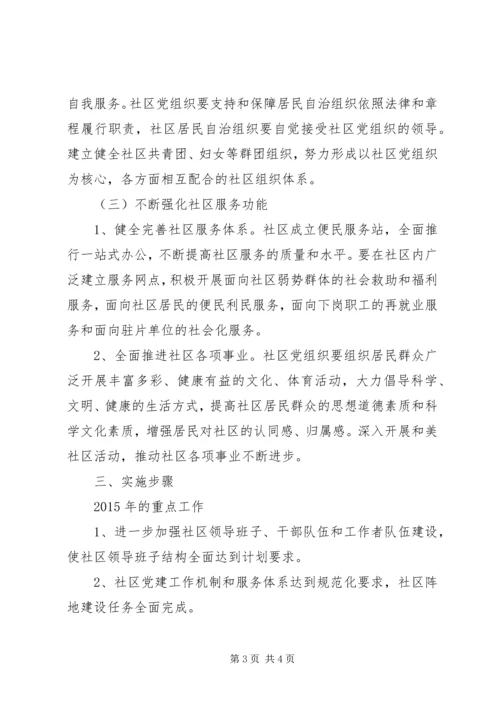 社区党支部新的一年工作计划.docx