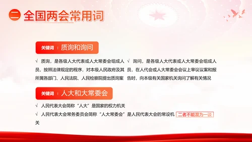 全国两会精神两会常识两会看点两会政府工作报告PPT