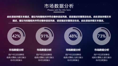 互联网企业年会总结计划通用PPT模板