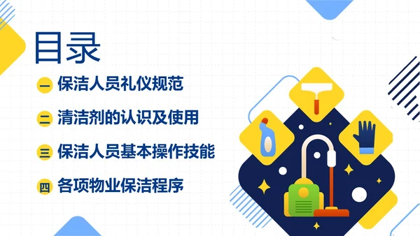 物业保洁服务礼仪专题知识培训PPT课件