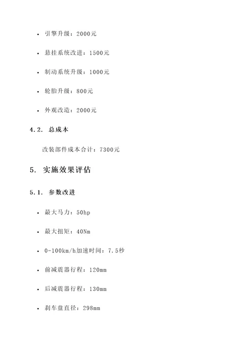 铃木太子摩托改装方案