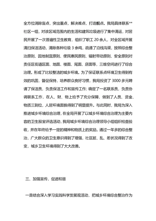 城乡环境整治工作总结.docx