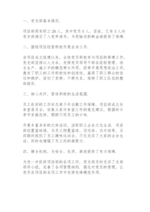 党支部意识形态工作总结.docx