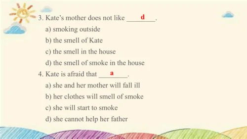 Module 5 Look after yourself Unit 3 Language in us