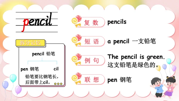 Unit 1 Hello单词导学课件（23张PPT)