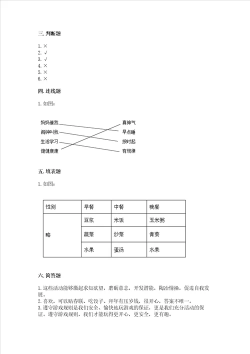 部编版一年级上册道德与法治期末测试卷附完整答案名校卷