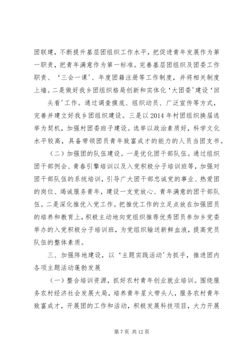 优秀团组织先进事迹材料.docx