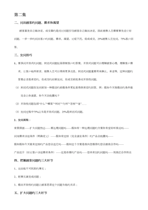 2023年杜云生绝对成交实战篇课程笔记.docx