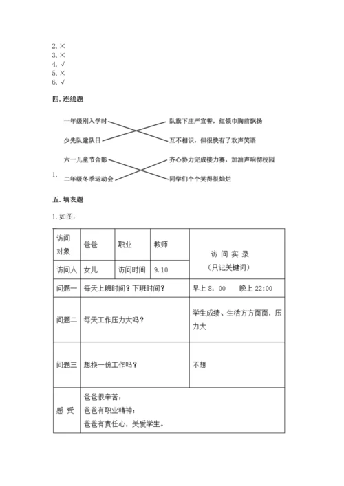 部编版四年级上册道德与法治期中测试卷含完整答案（有一套）.docx