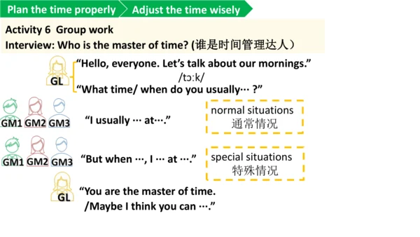 Unit 6 A Day in the Life Section A How do you spen