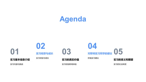 实习心得汇报PPT模板