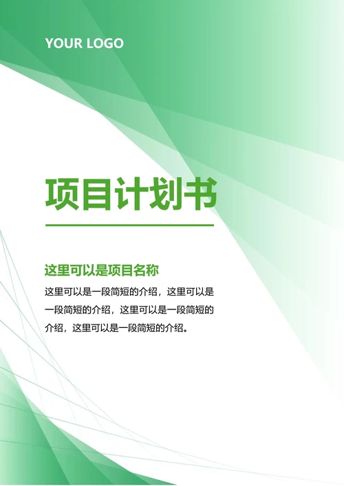 项目计划书