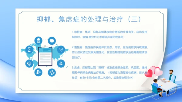 神经内科焦虑症精神病PPT模板