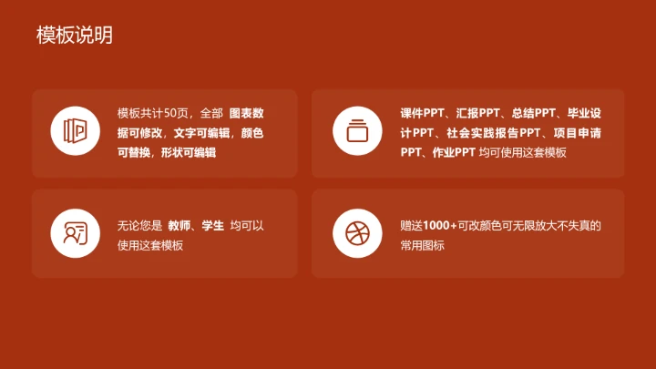 福建中医药大学课题学术汇报毕业论文答辩通用PPT模板