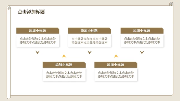 黄色中国风氓教学课件PPT模板
