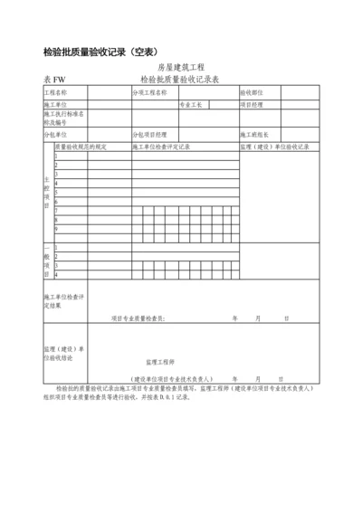 房屋建筑工程检验批质量验收记录表.docx