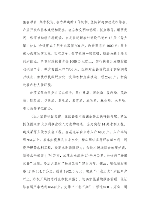 当代农业突破工作计划