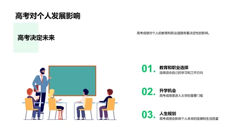 高三学习与健康讲座PPT模板