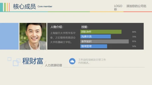 简约年终商务总结通用PPT模板