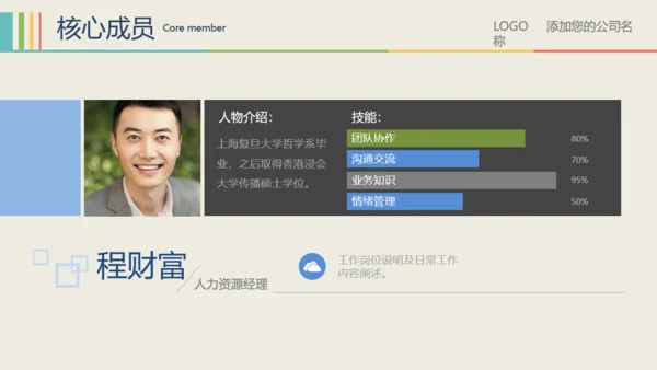 简约年终商务总结通用PPT模板