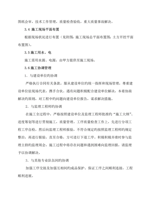 基坑土方开挖综合施工专题方案.docx